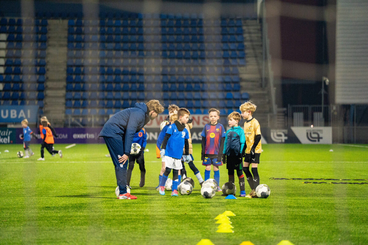 FC Den Bosch Academy Voetbalschool training De Vliert